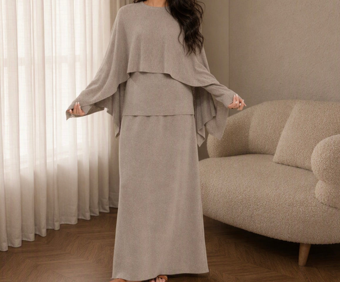 Ensemble jupe tricot
