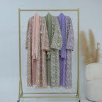 Ensemble abaya et hijab Flowers