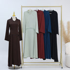 Robe satinée