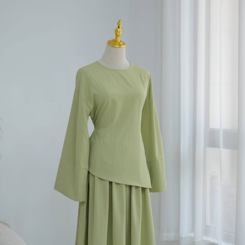 Ensemble jupe asymétrique