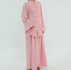 Ensemble jupe boutons