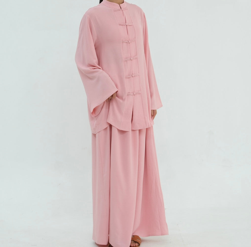 Ensemble jupe boutons