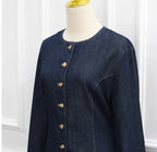 Chemise en jean cintrée