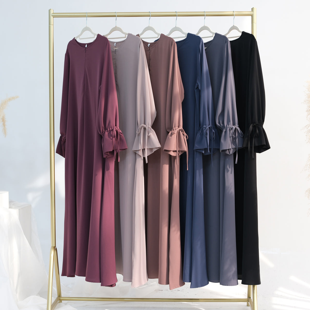 Abaya détails noeuds