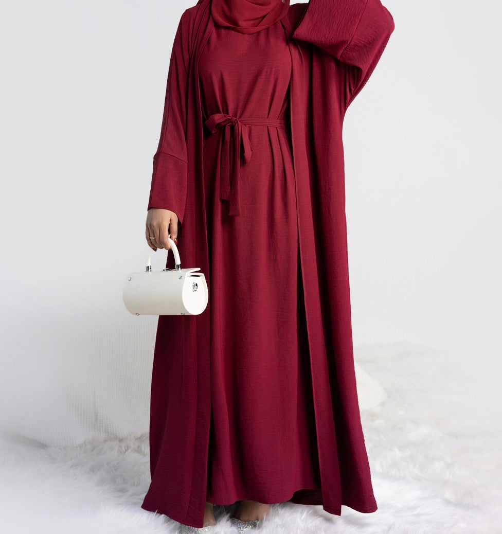 Ensemble abaya et sous-robe jazz