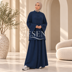 Ensemble jupe boutons