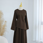 Ensemble jupe asymétrique