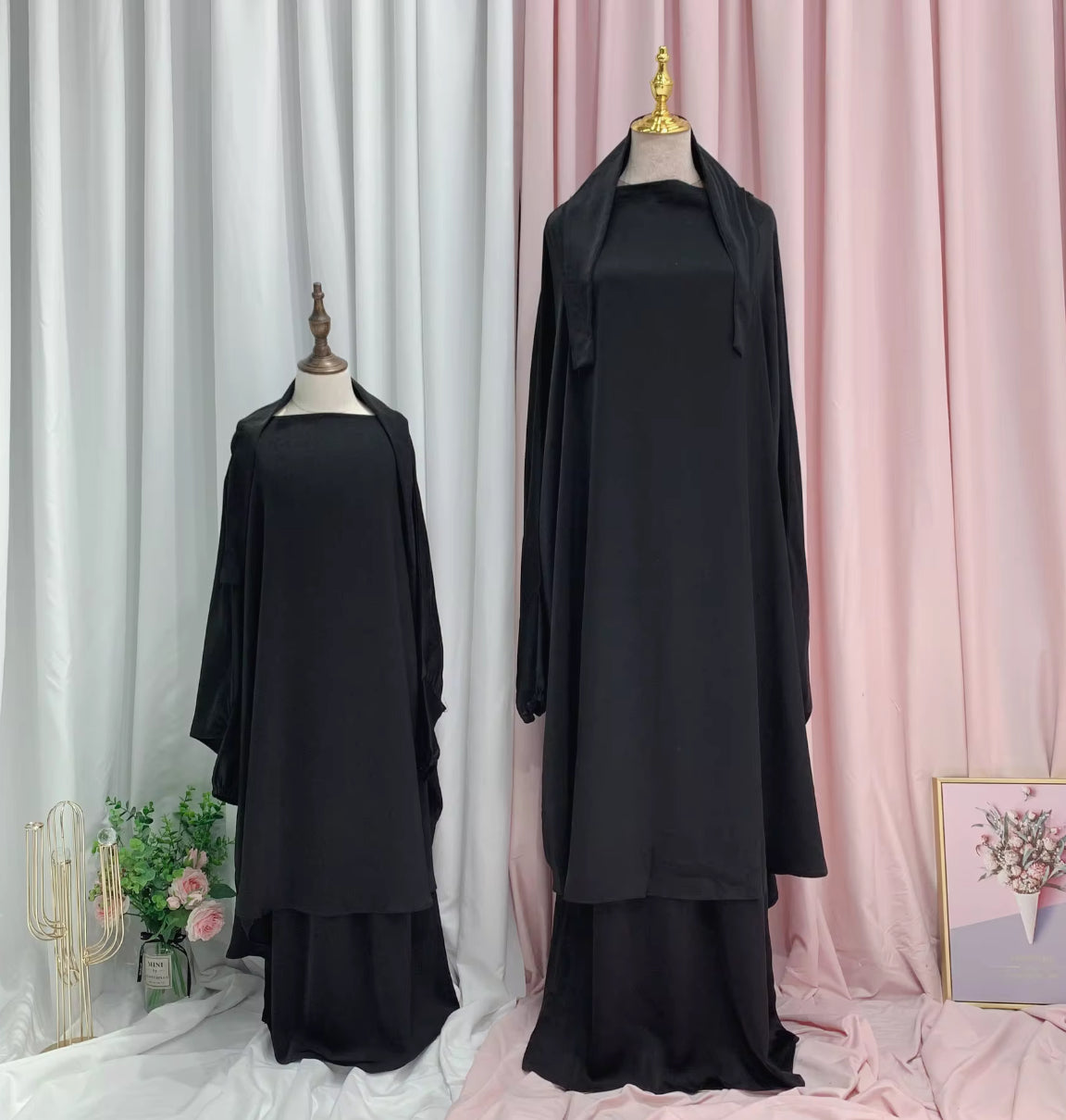 Jilbeb 2 pièces satin