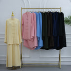 Ensemble jupe boutons