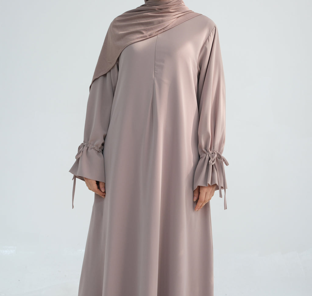 Abaya détails noeuds