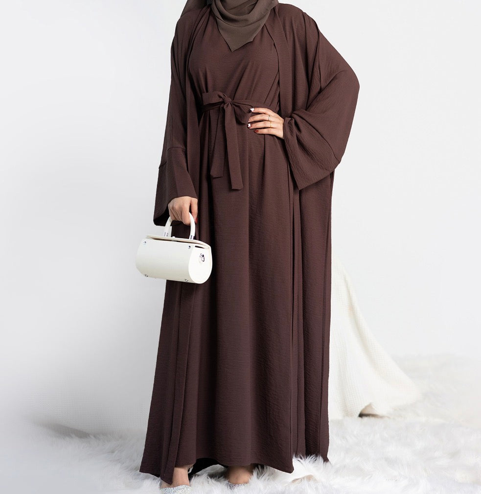 Ensemble abaya et sous-robe jazz