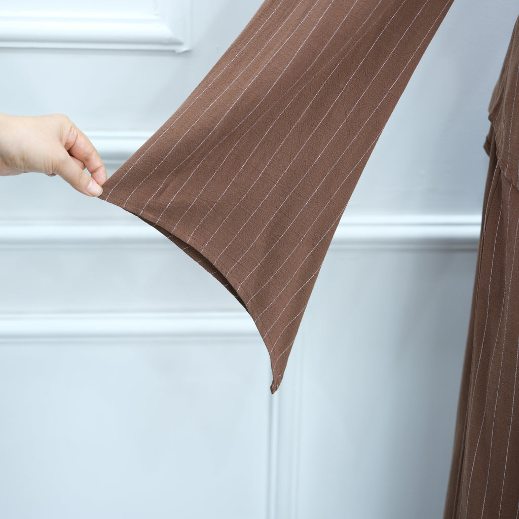 Ensemble pantalon rayé