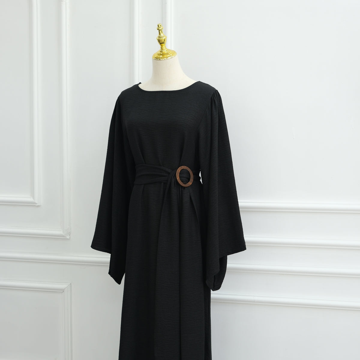 Abaya à ceinture