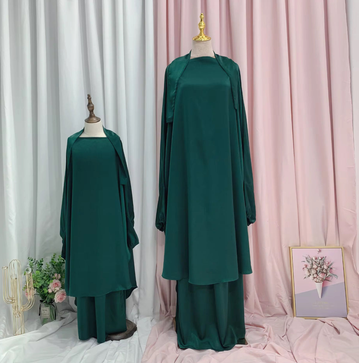 Jilbeb 2 pièces satin