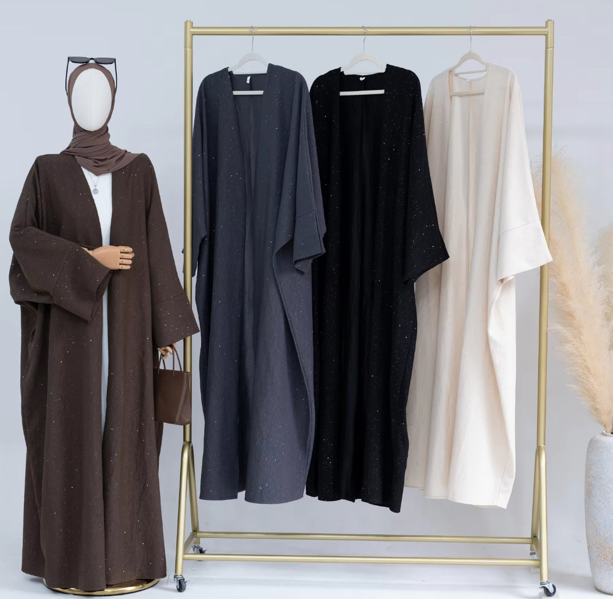Abaya paillette