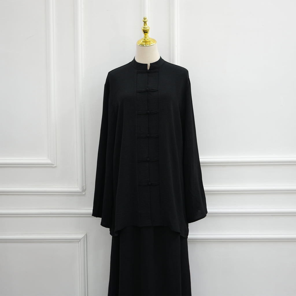 Ensemble jupe boutons