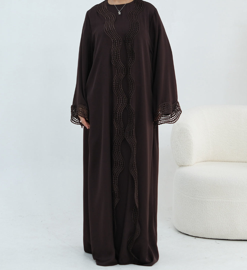Ensemble kimono et sous-robe