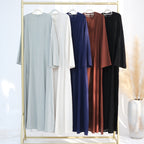 Robe évasée à lacets ajustables