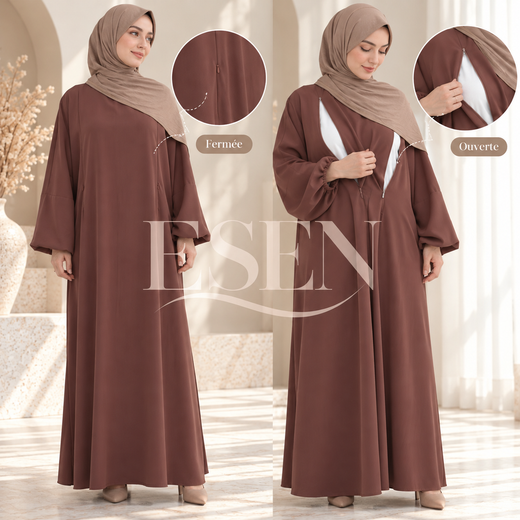 Abaya d’allaitement