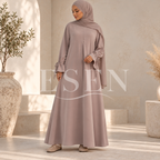 Abaya détails noeuds