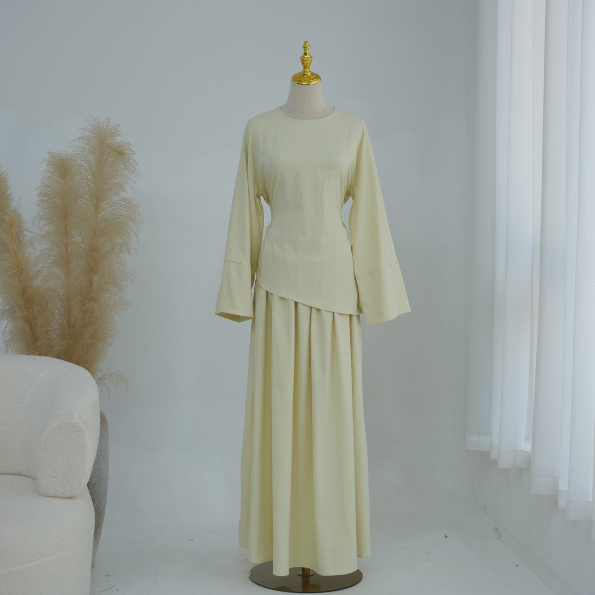 Ensemble jupe asymétrique