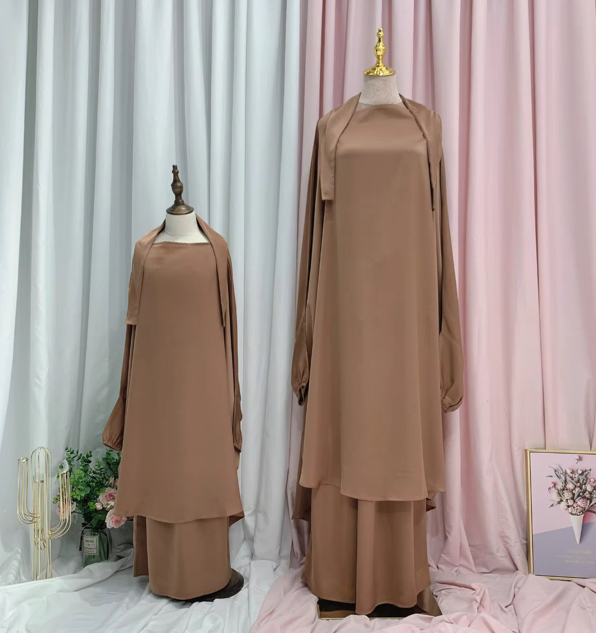 Jilbeb 2 pièces satin