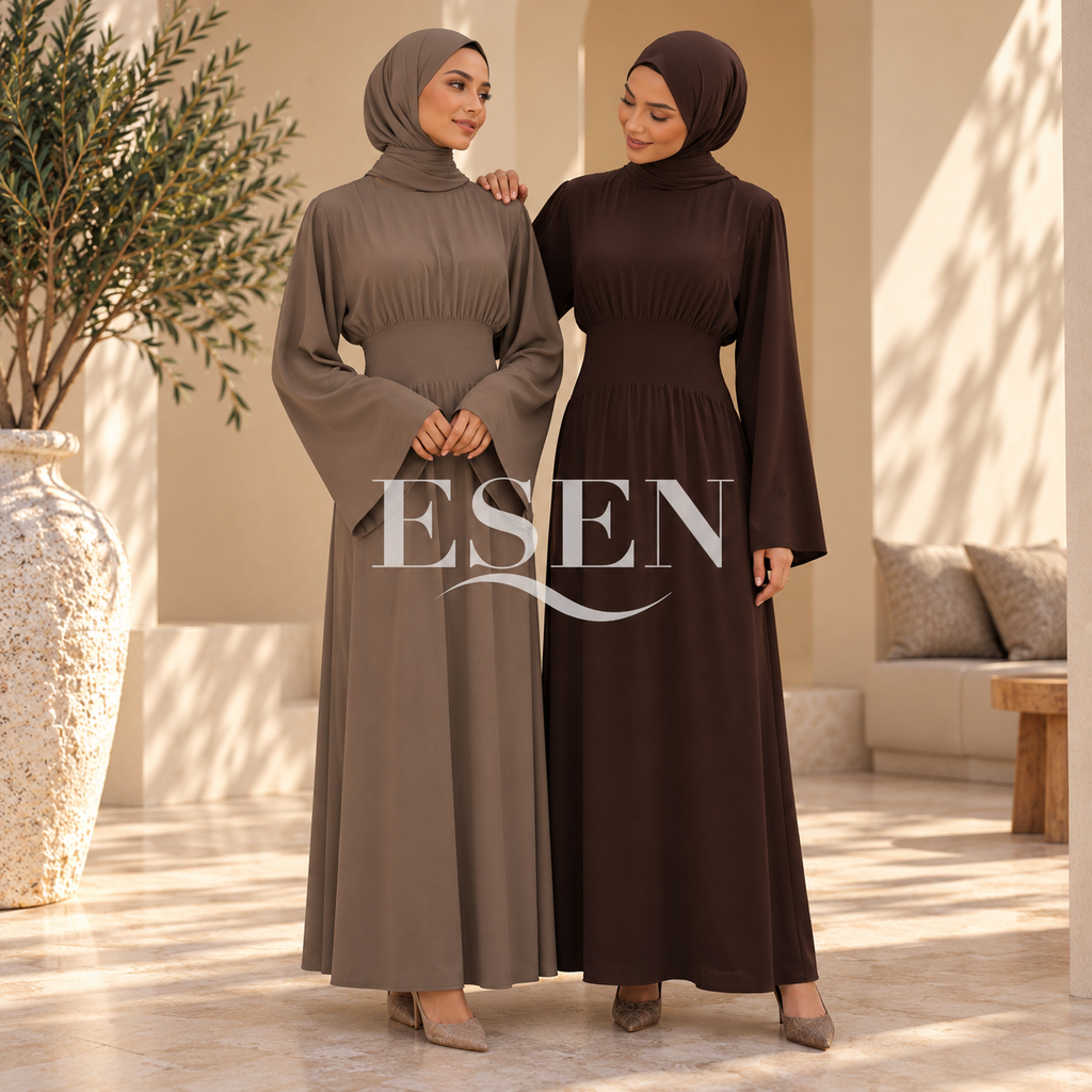 Robe cintrée à la taille