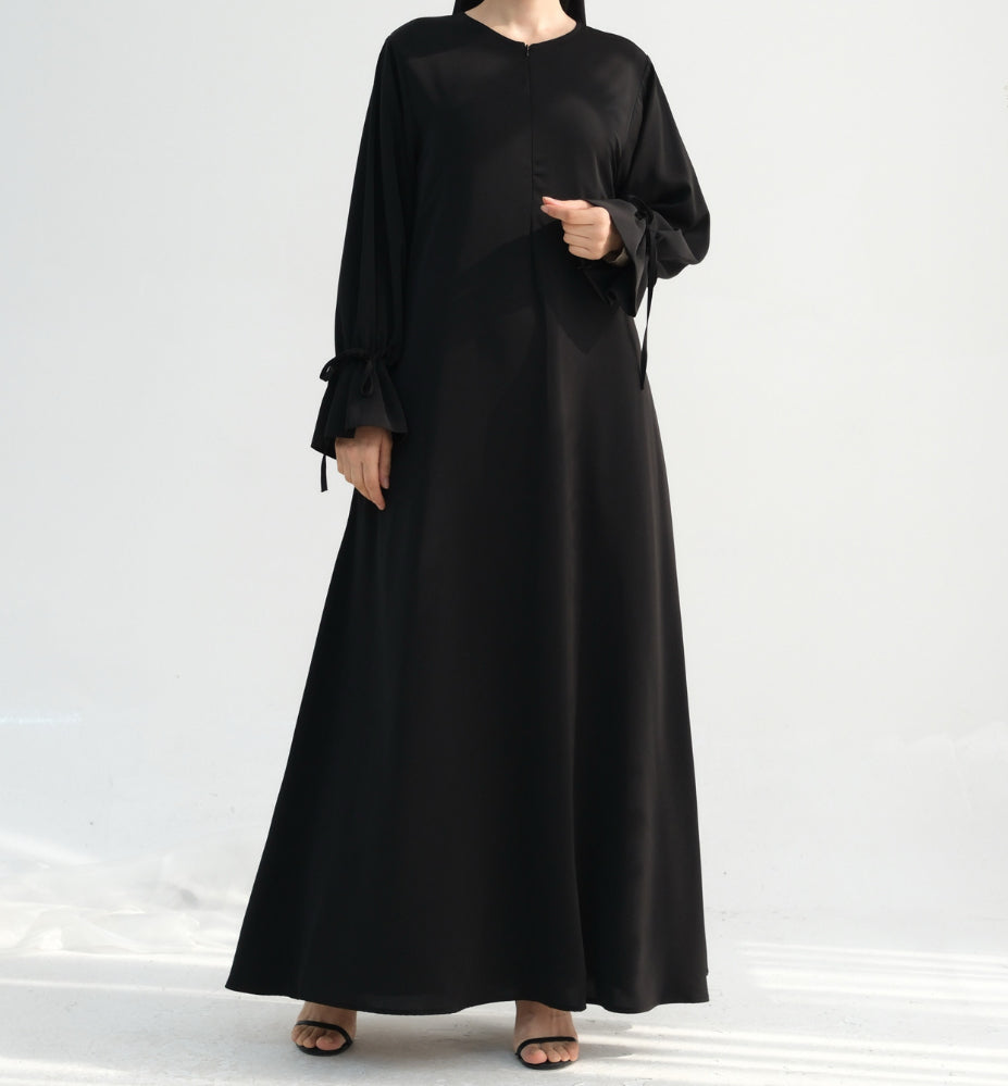 Abaya détails noeuds