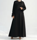 Abaya détails noeuds