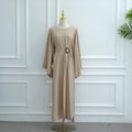 Abaya with belt