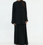 Ensemble jupe boutons