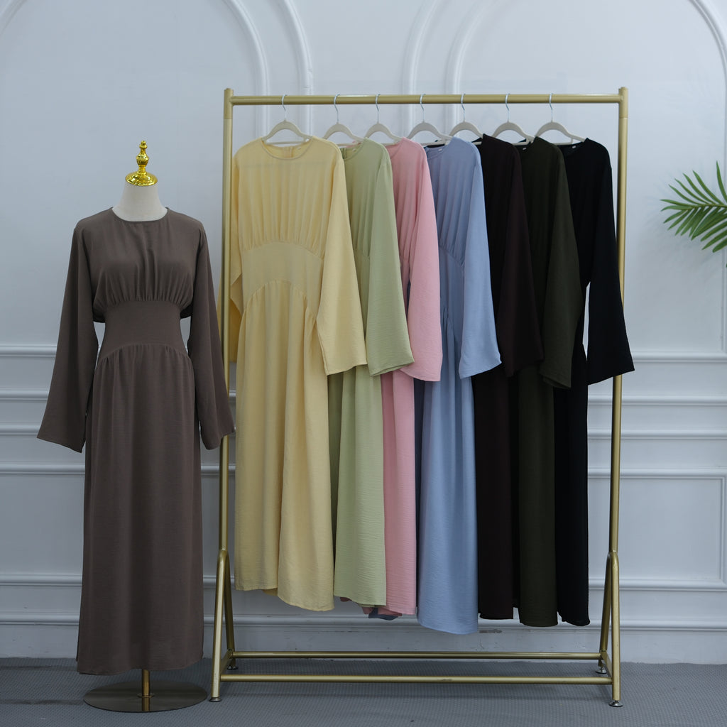 Robe cintrée à la taille