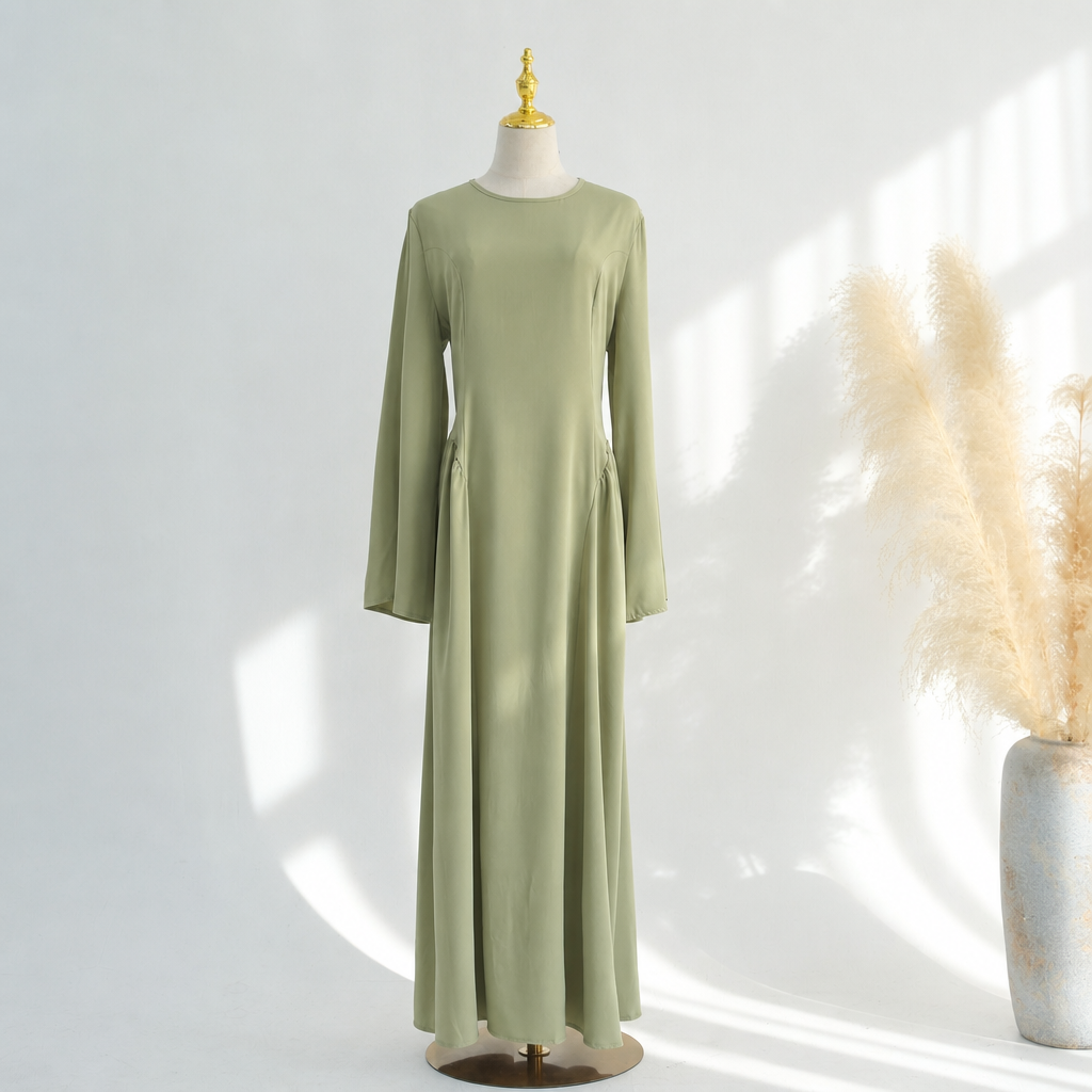 Abaya drapée