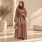 Ensemble abaya et sous-robe jazz