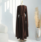 Elegant Abaya Cape – Pearl Finish