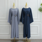 Abaya with belt