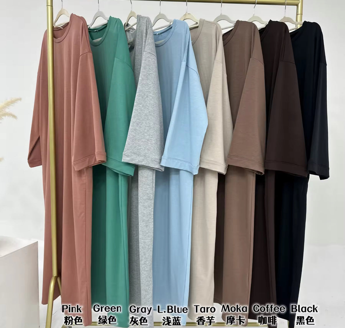 Robe oversize