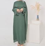 Abaya plissée