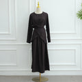 Ensemble jupe drapé
