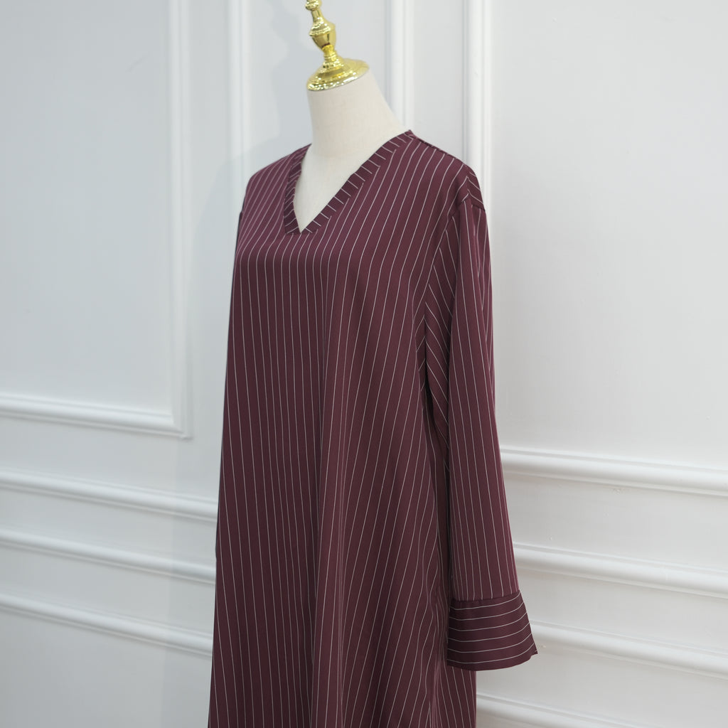 Striped Abaya