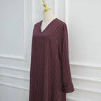 Striped Abaya