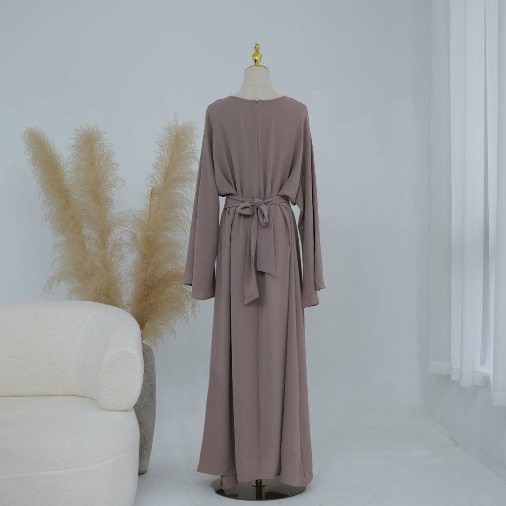Robe cintrée à plis