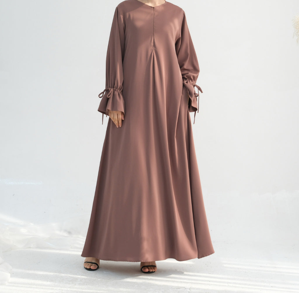 Abaya détails noeuds