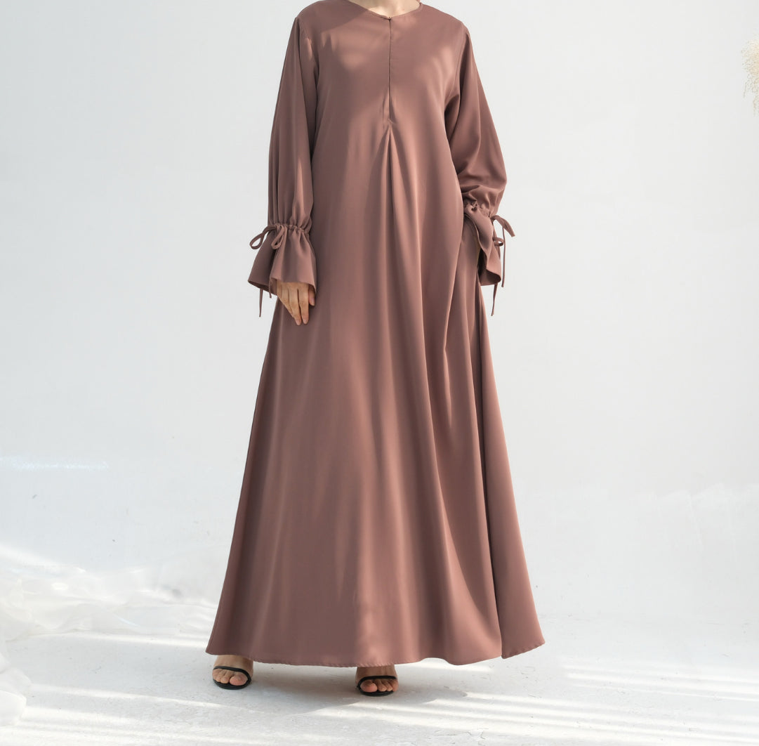 Abaya détails noeuds