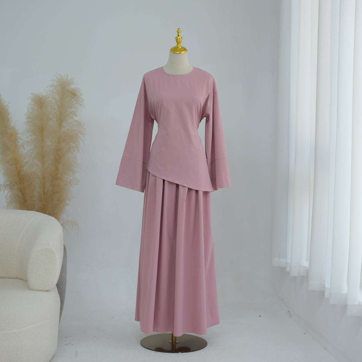 Ensemble jupe asymétrique
