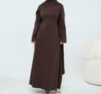 Abaya Cape amovible Perlée