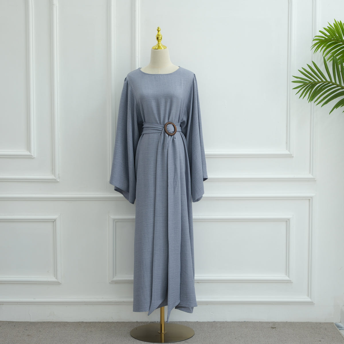 Abaya à ceinture