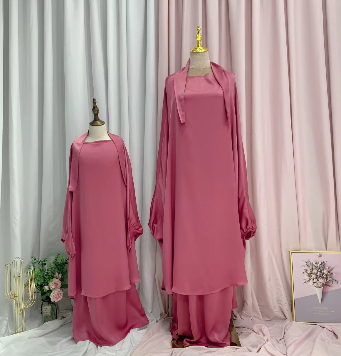 Jilbeb 2 pièces satin