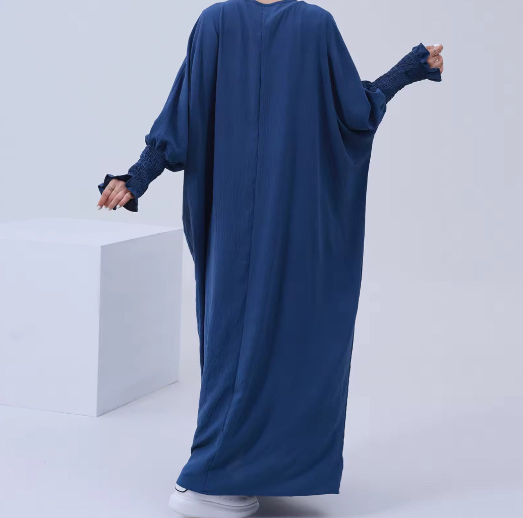 Abaya manches papillon
