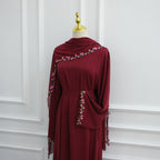Ensemble abaya et hijab flower